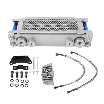 エンジン・オイルクーラーセット モンキー50エンジン Amazon | オートバイエンジンオイルクーラー、17PCSオートバイ